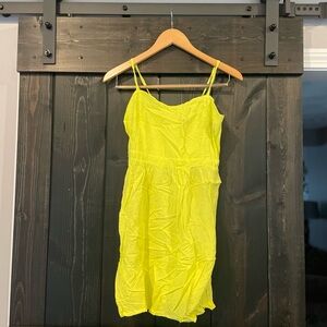 Yellow Midi Dress